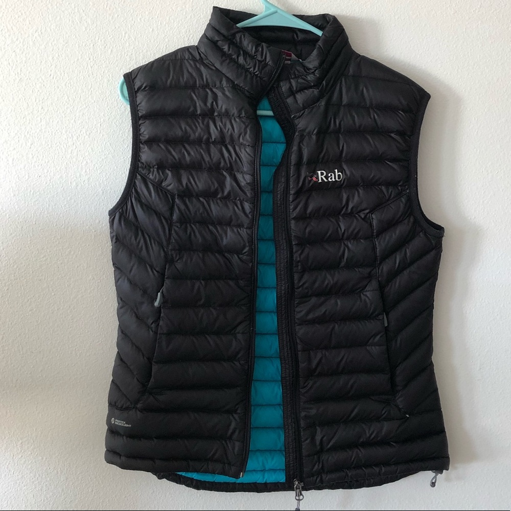 RAB down puff vest